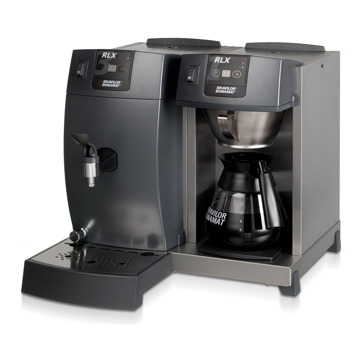 Bravilor RLX 31 Counter Top Filter Coffee Brewer & Hot Water Dispenser