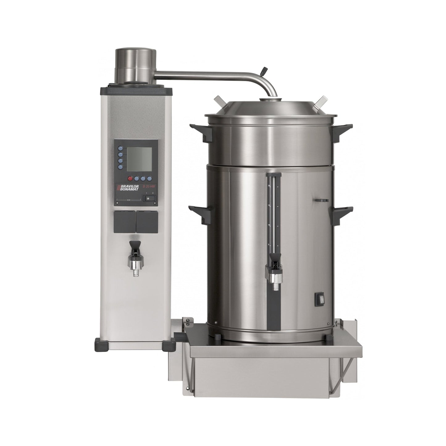Bravilor B10 HW W L/R Round Filter Machine - Brew 10L in 10 Minutes - 3 Phase + Water Tap
