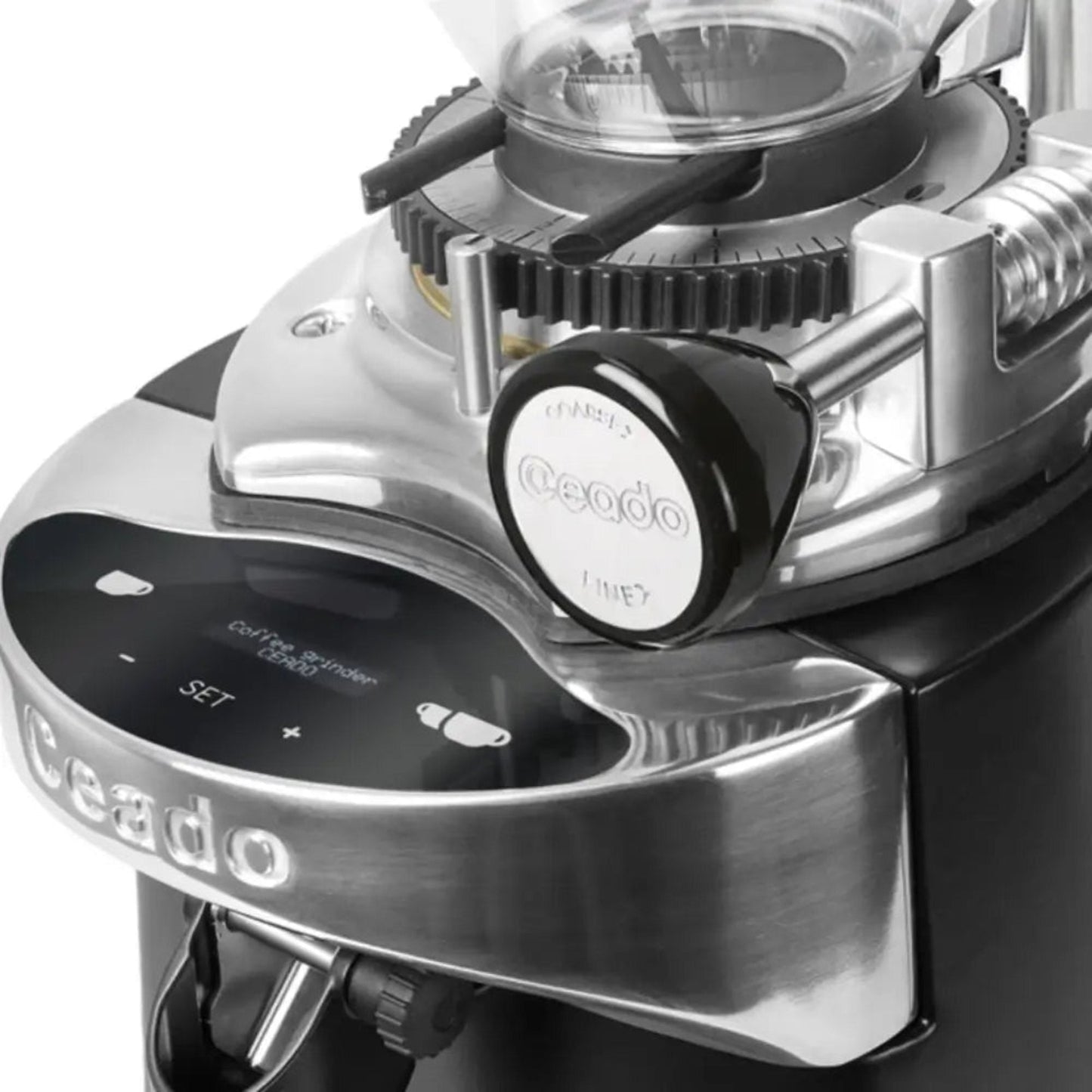 Ceado E37K Espresso Coffee Grinder 71mm Conical Burrs - Black