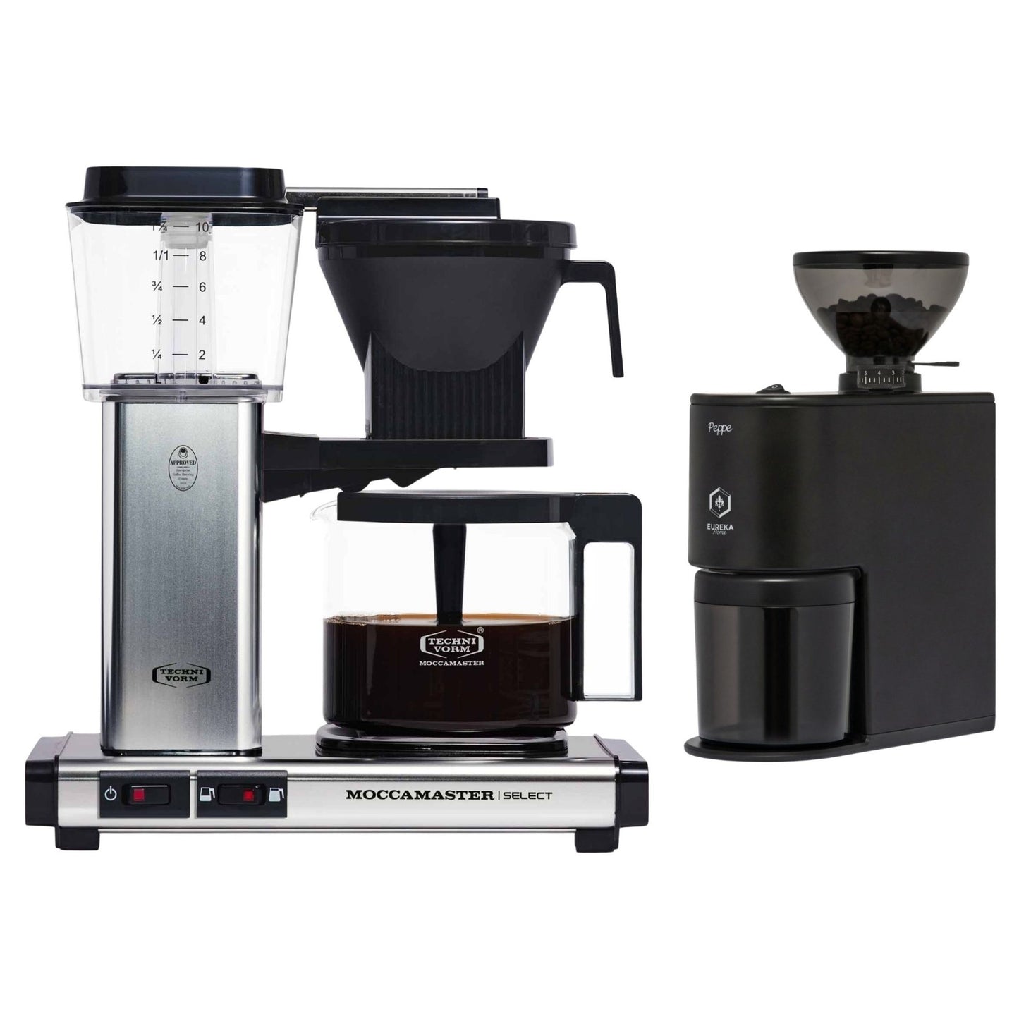 Moccamaster KBG Select & Eureka Peppe Bundle