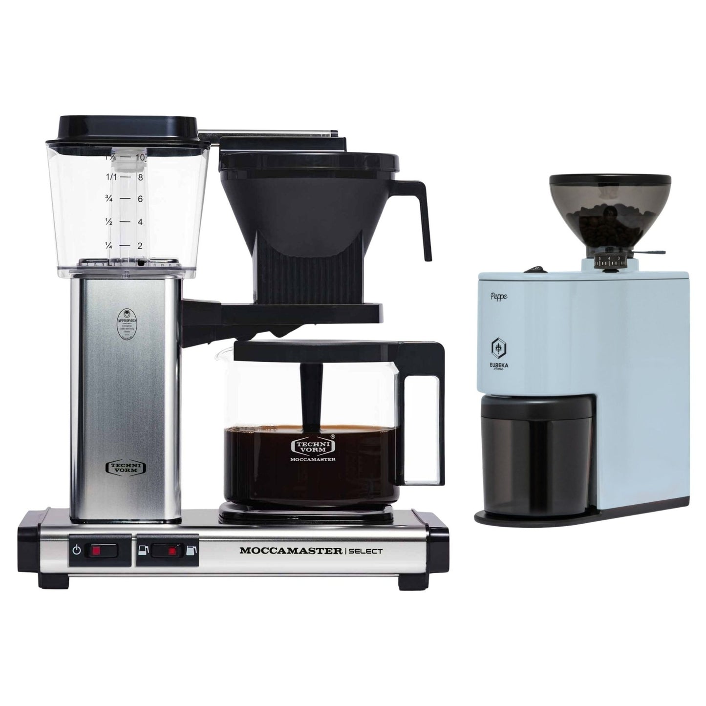 Moccamaster KBG Select & Eureka Peppe Bundle