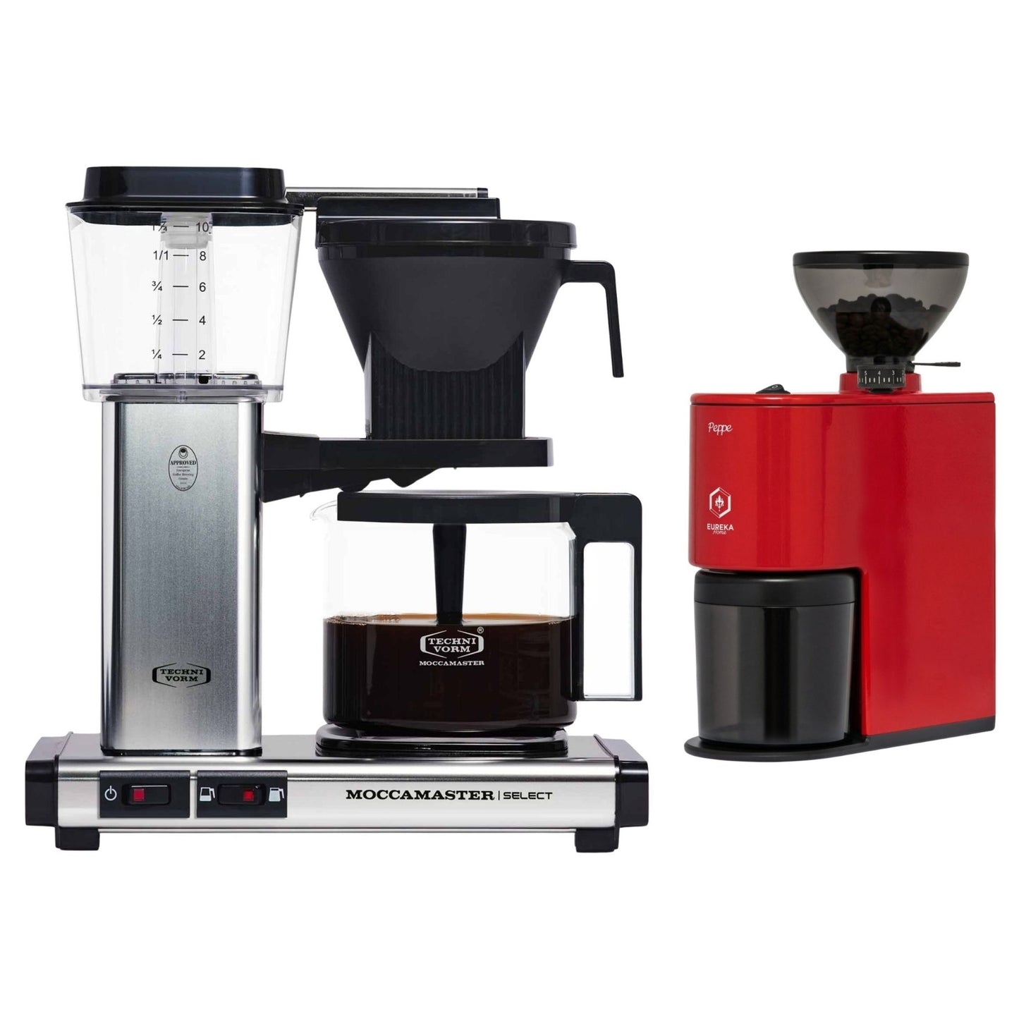 Moccamaster KBG Select & Eureka Peppe Bundle