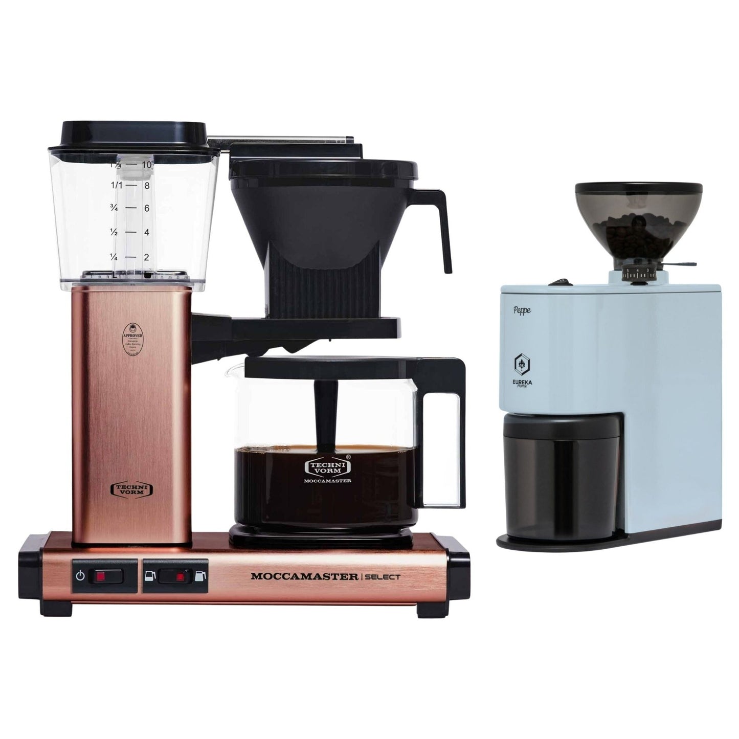 Moccamaster KBG Select & Eureka Peppe Bundle