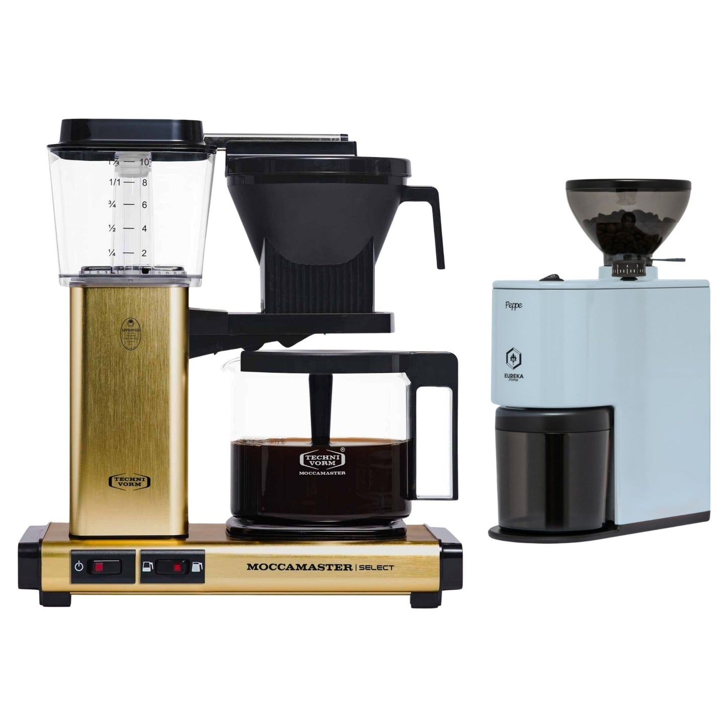 Moccamaster KBG Select & Eureka Peppe Bundle
