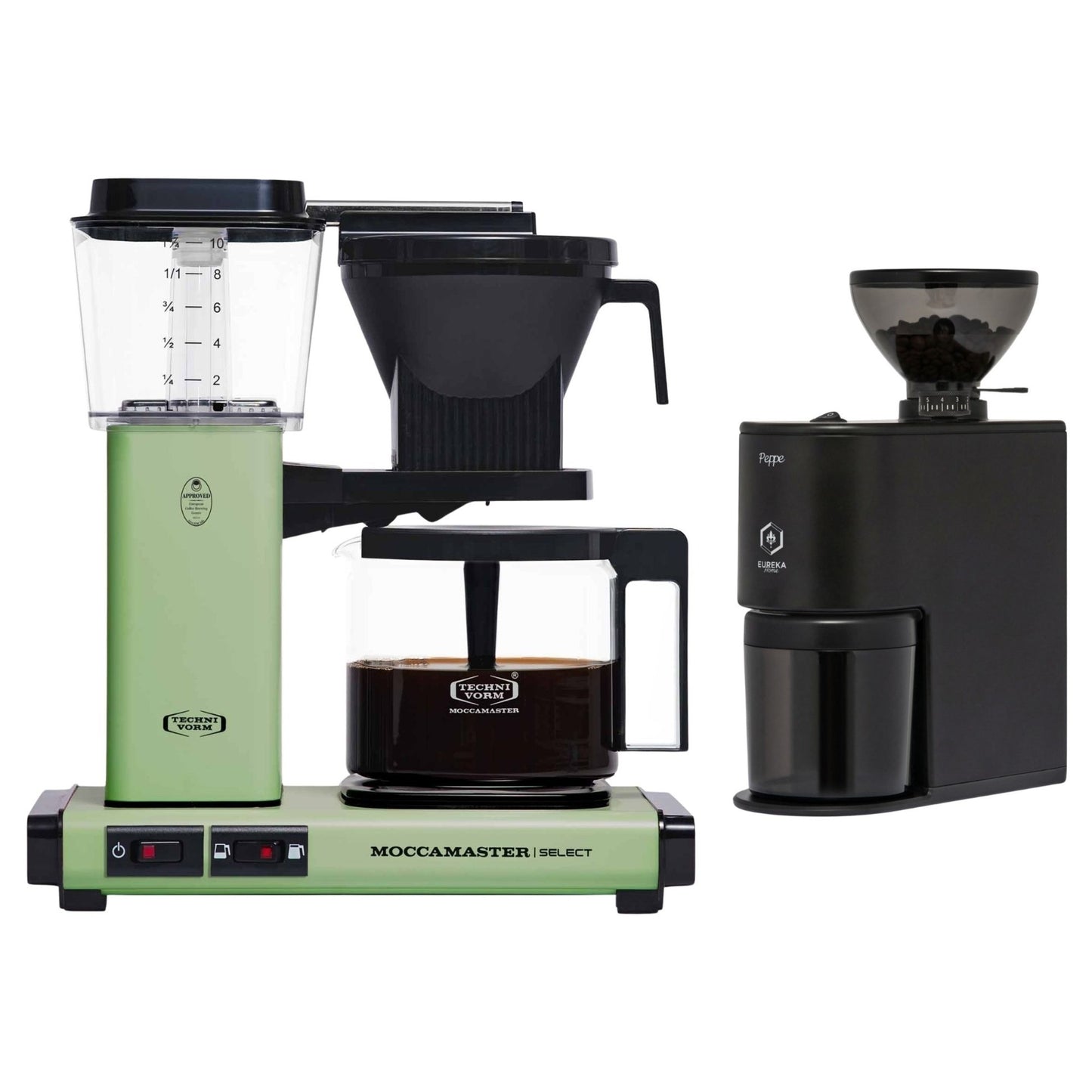 Moccamaster KBG Select & Eureka Peppe Bundle