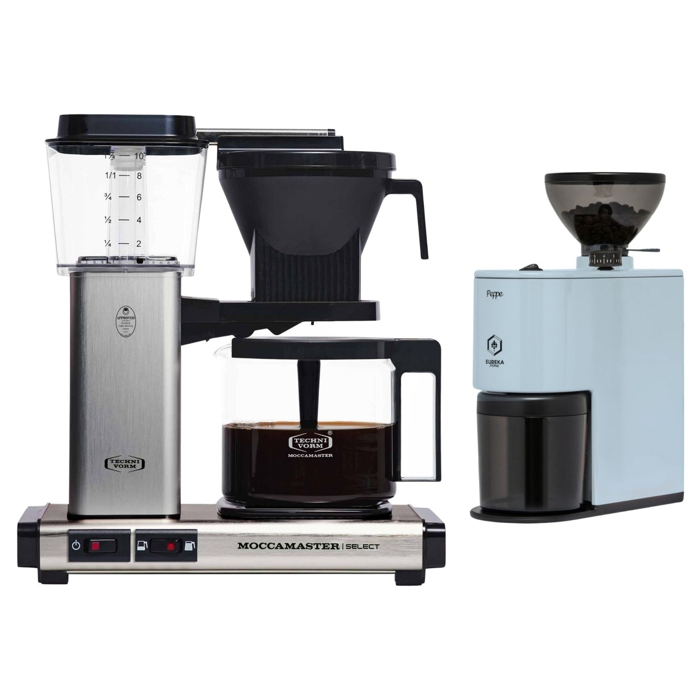 Moccamaster KBG Select & Eureka Peppe Bundle