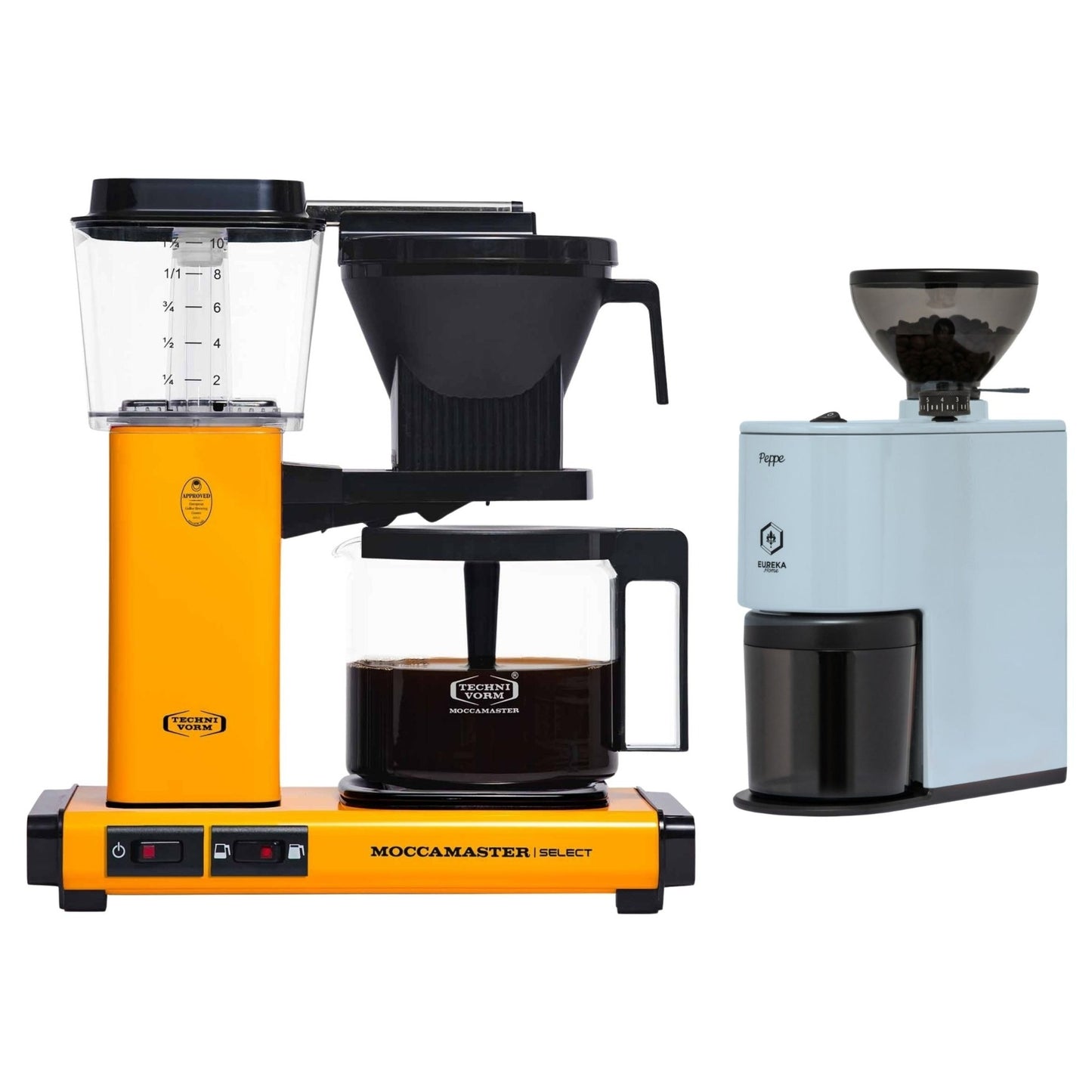 Moccamaster KBG Select & Eureka Peppe Bundle