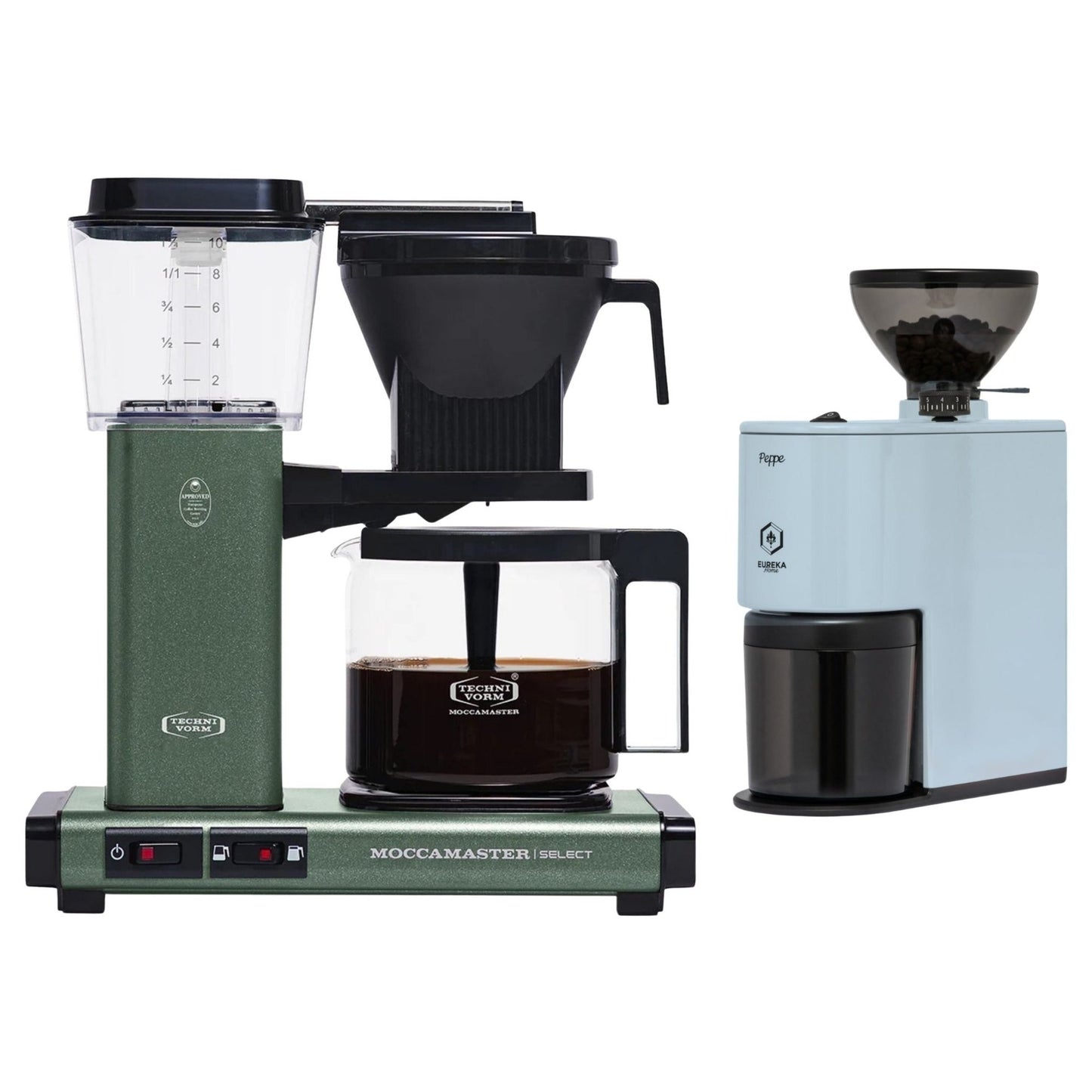 Moccamaster KBG Select & Eureka Peppe Bundle