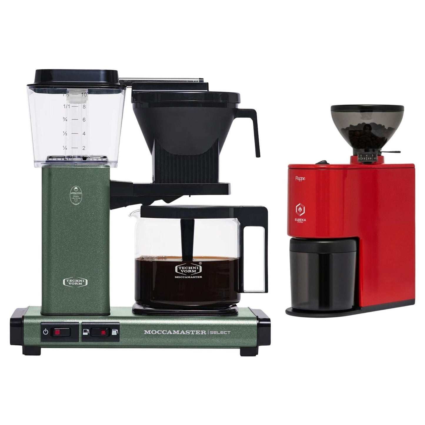 Moccamaster KBG Select & Eureka Peppe Bundle
