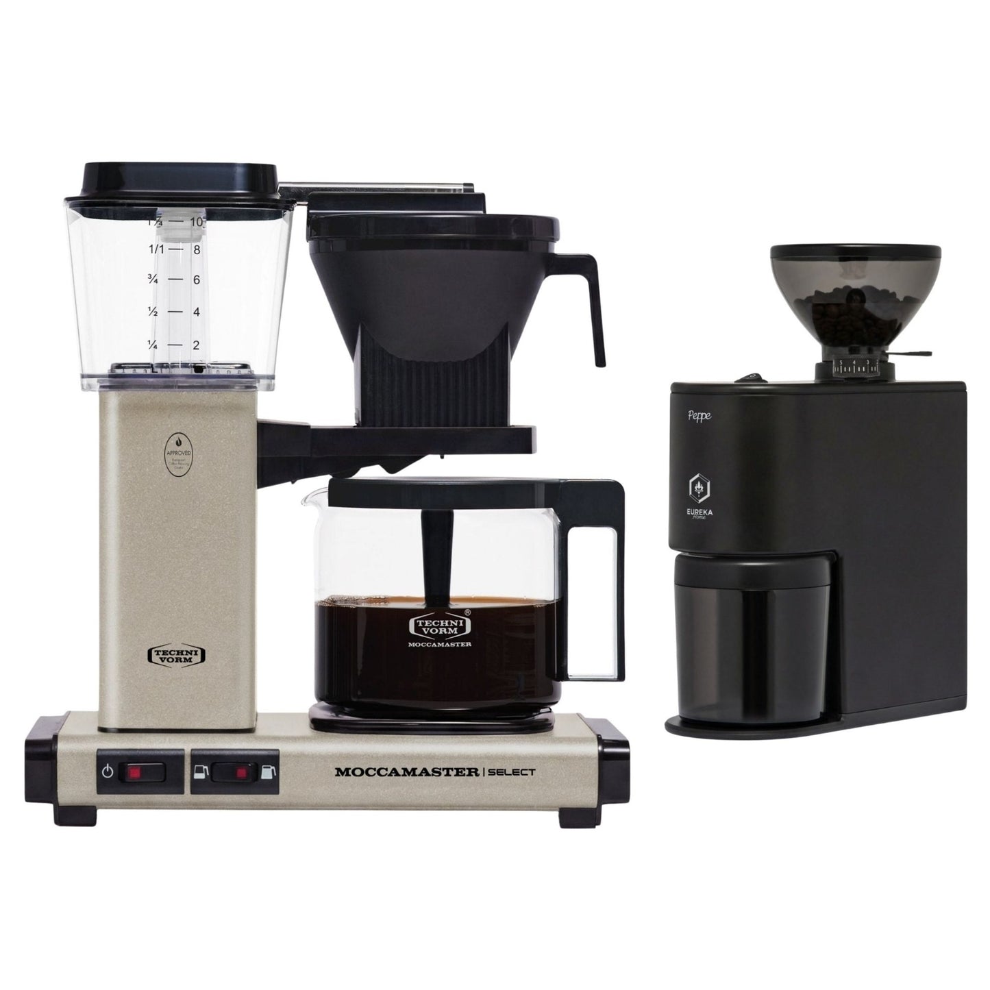 Moccamaster KBG Select & Eureka Peppe Bundle