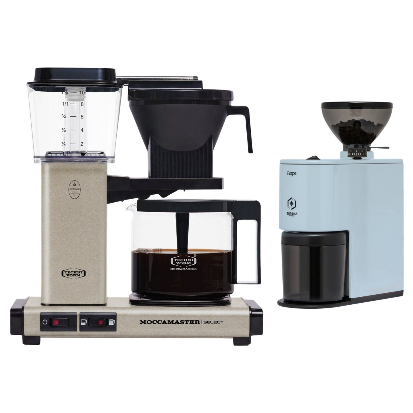 Moccamaster KBG Select & Eureka Peppe Bundle