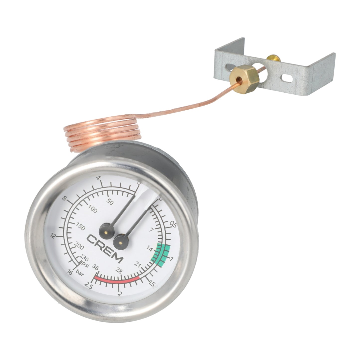 Crem Dual Pressure Gauge Original Replacement Part