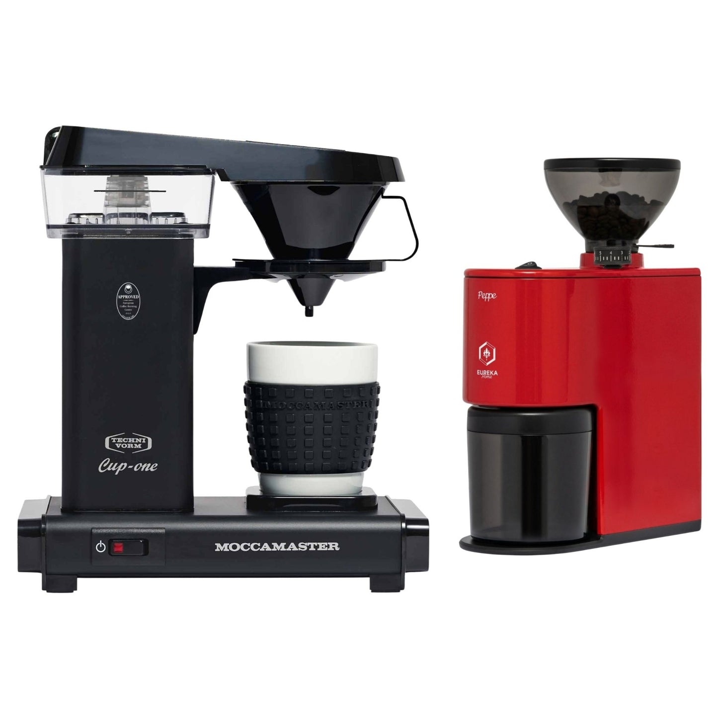 Moccamaster Cup-One & Eureka Peppe Bundle