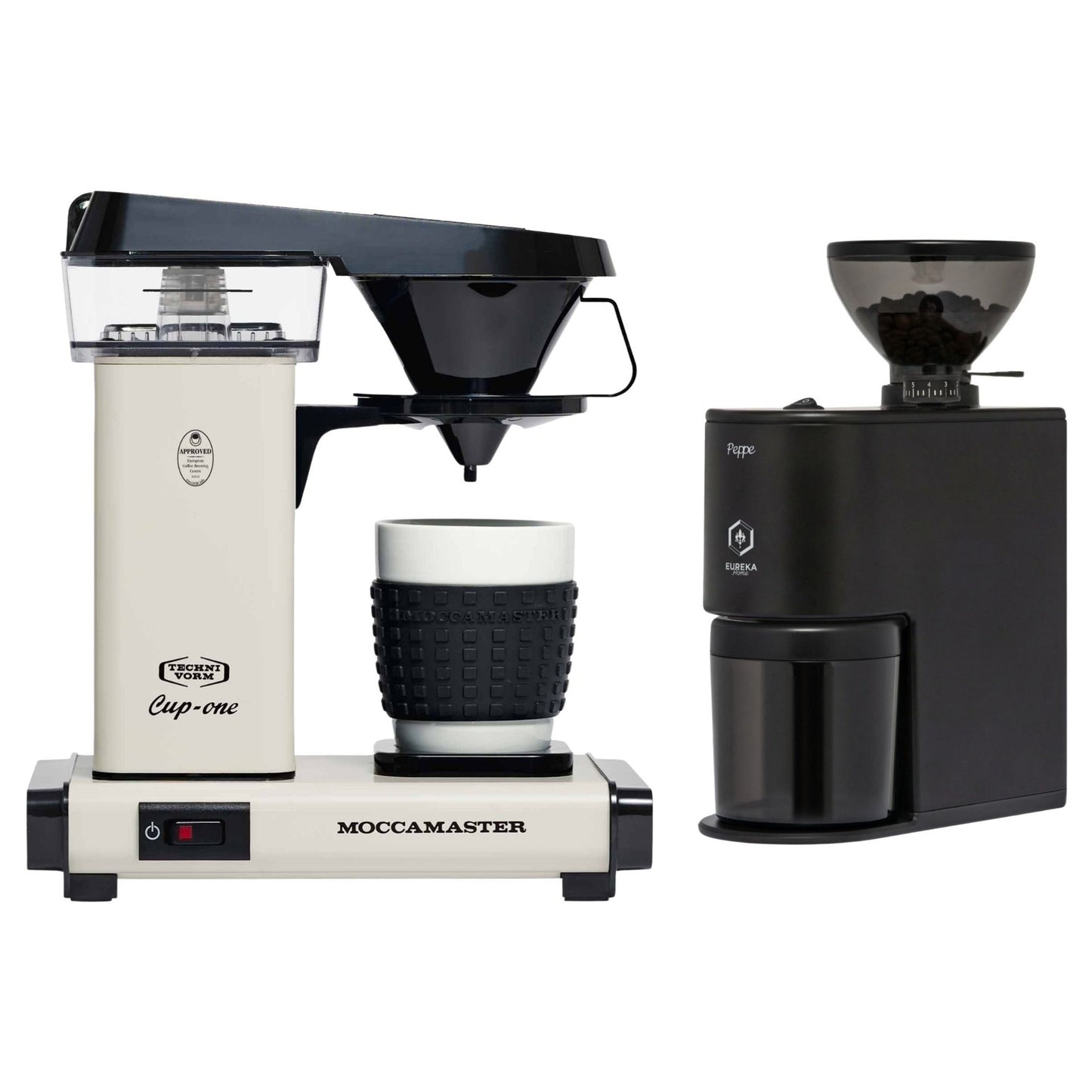 Moccamaster Cup-One & Eureka Peppe Bundle