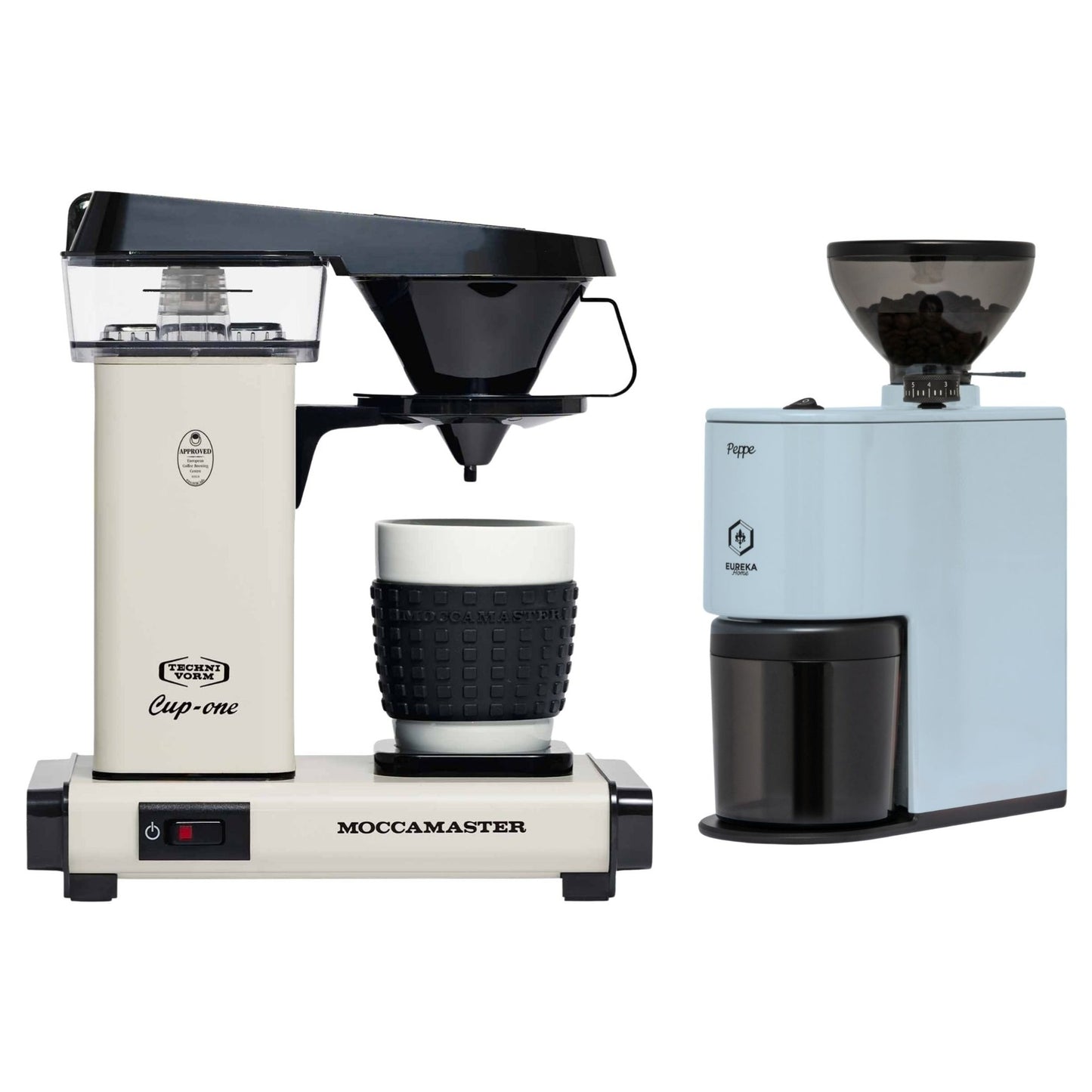 Moccamaster Cup-One & Eureka Peppe Bundle