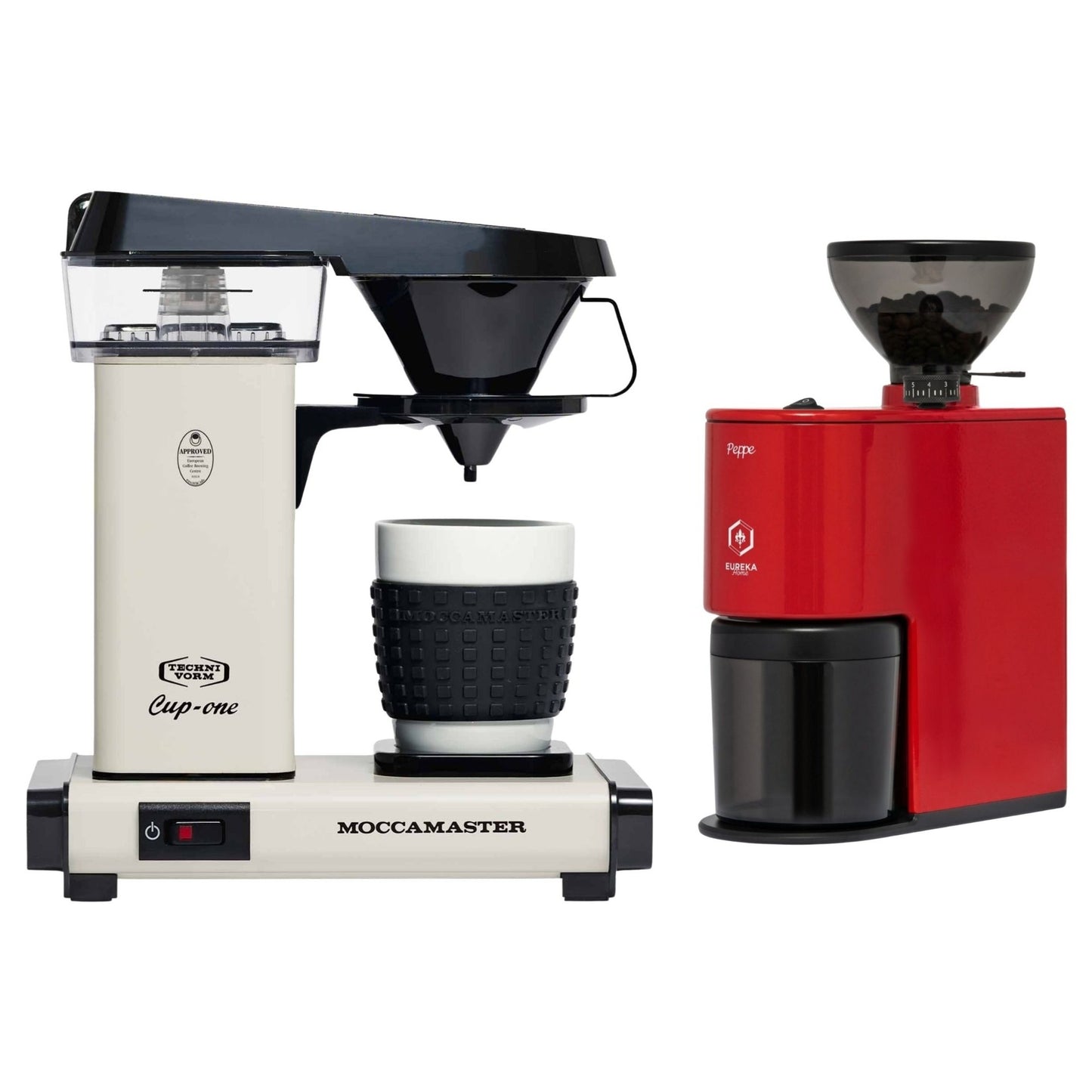 Moccamaster Cup-One & Eureka Peppe Bundle