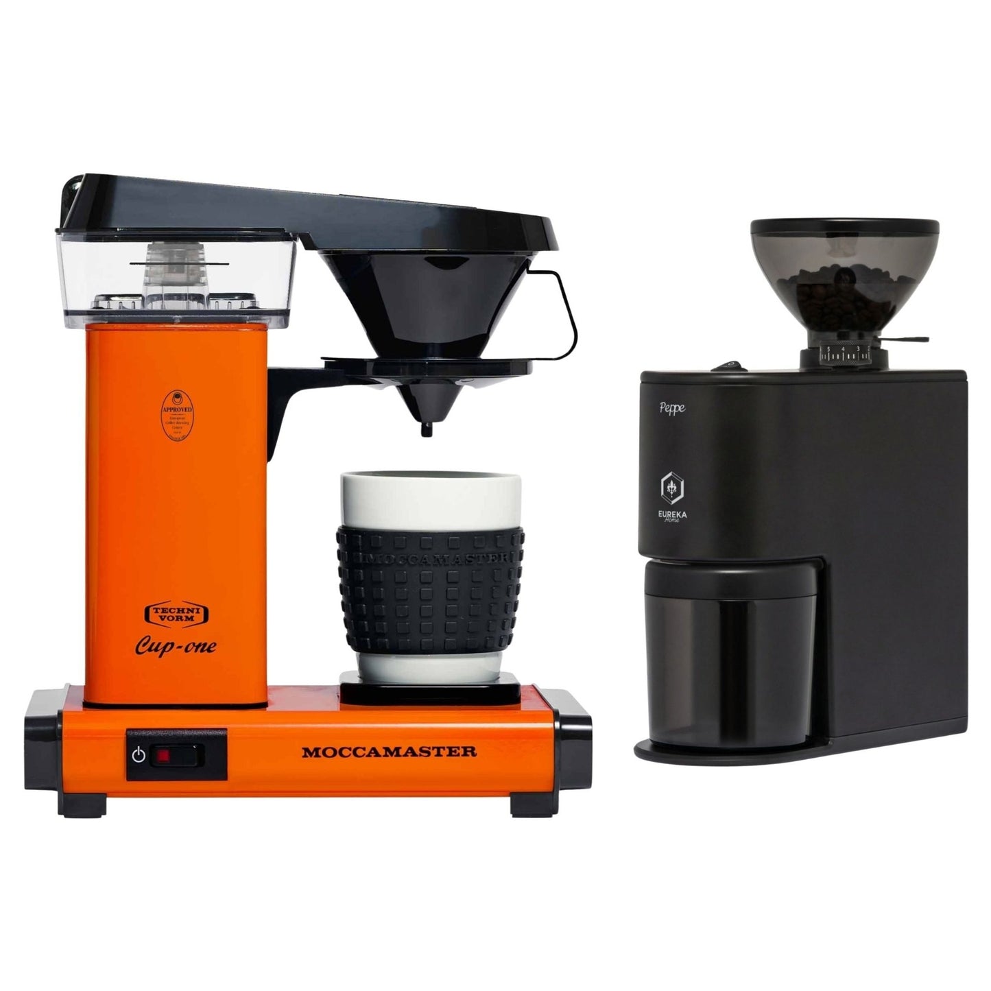 Moccamaster Cup-One & Eureka Peppe Bundle