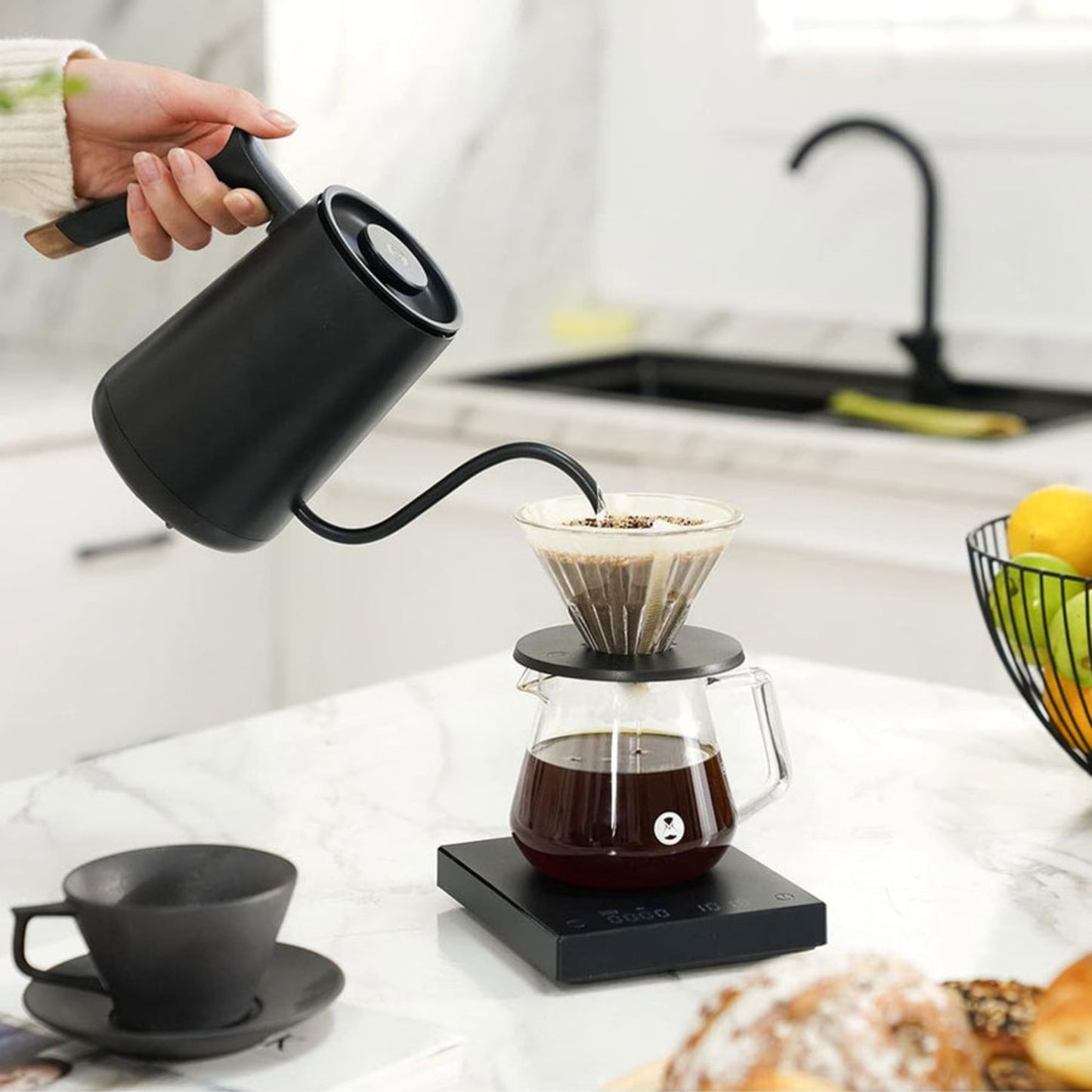 Timemore Fish Smart Electric Pour Over Kettle 600ml