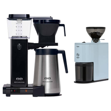 Moccamaster KBGT 741 Thermal Coffee Brewer & Eureka Peppe Grinder Bundle