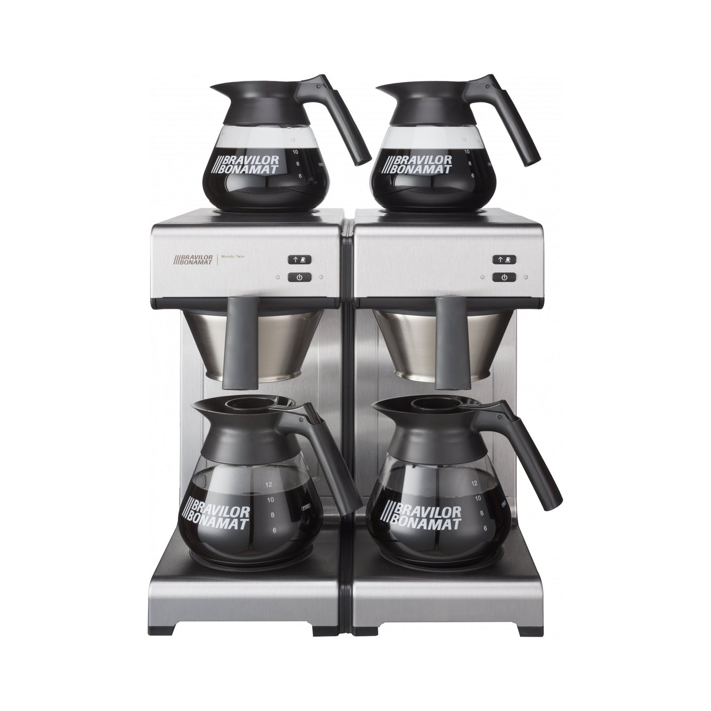 Bravilor Mondo Twin Filter Coffee Machine With Decanter Flasks