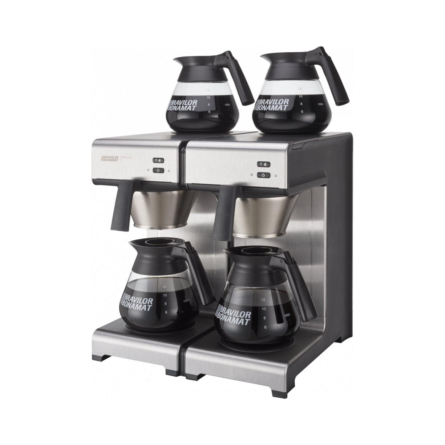 Bravilor Mondo Twin Filter Coffee Machine With Decanter Flasks