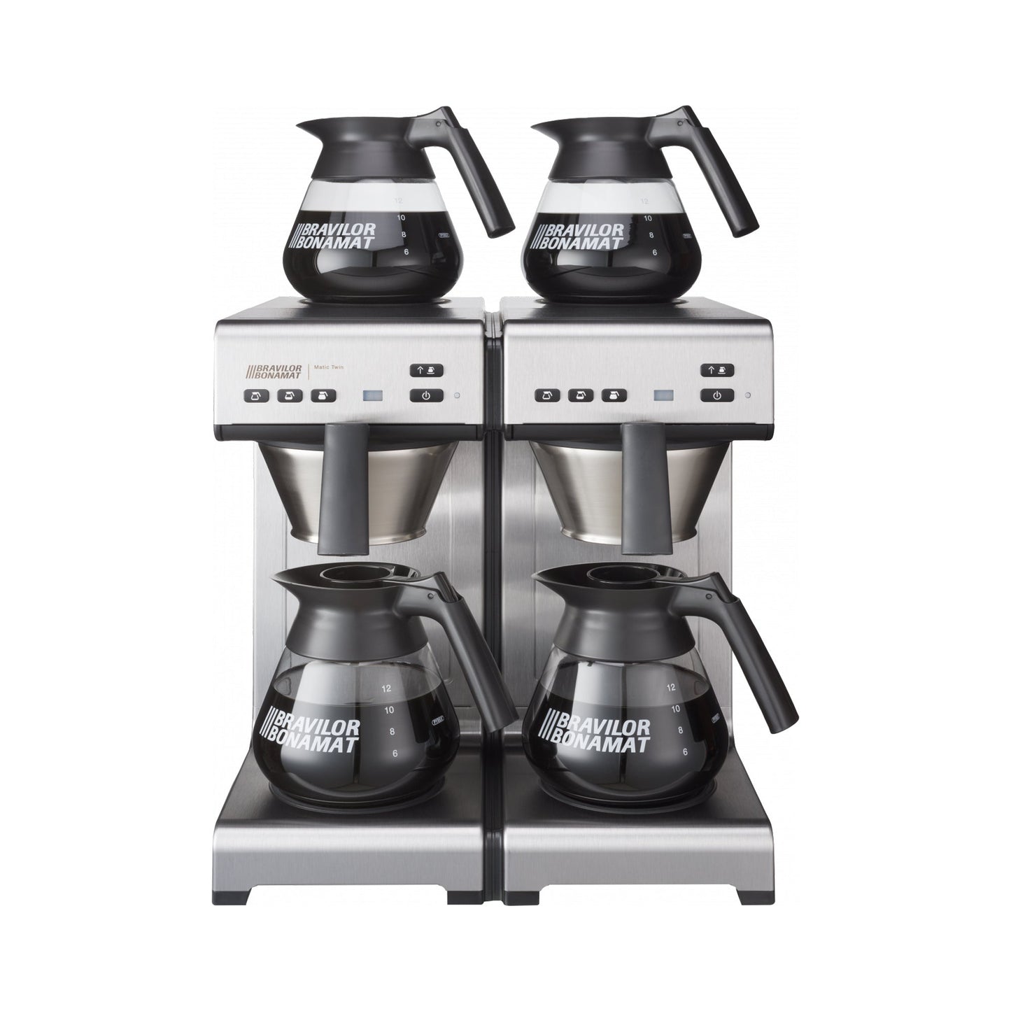 Bravilor Matic Twin Filter Coffee Machine With Decanter Flasks