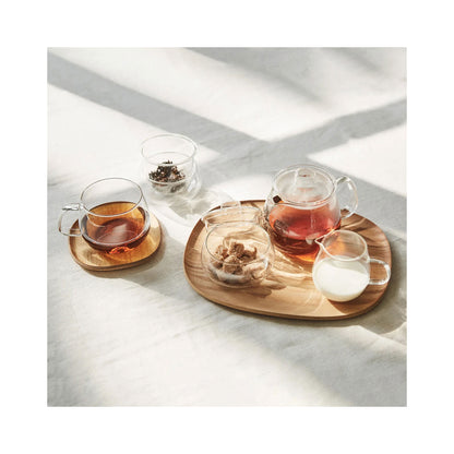Kinto UNITEA Cup 350ml - Heat-Resistant Glass, Ideal for Tea Enjoyment