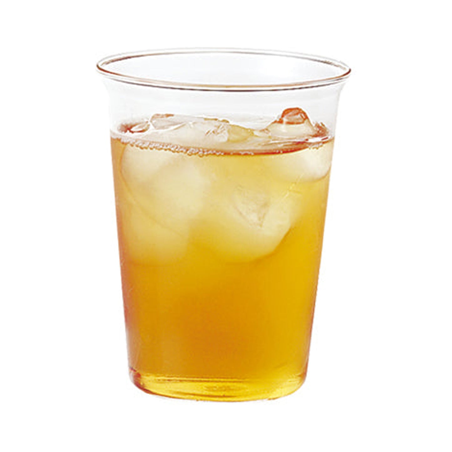 Kinto CAST Iced Tea Glass 350ml - Elegant Heat-Resistant Glassware