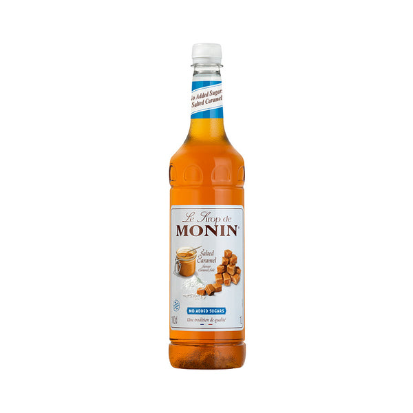 Monin Premium Salted Caramel No Added Sugar Syrup 1L