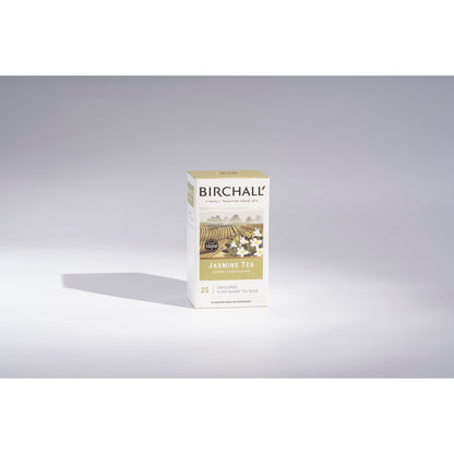 Birchall Jasmine Tea Plant-Based Enveloped Tea Bags – 25 Pack