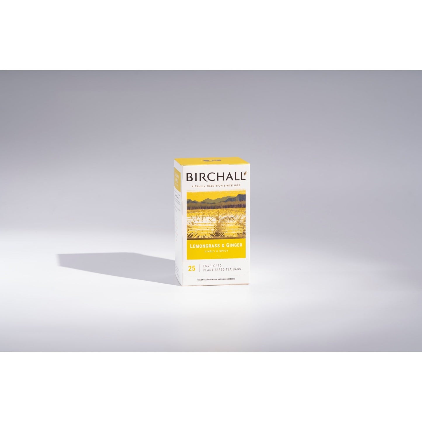 Birchall Lemongrass & Ginger – 25 Enveloped Tea Bags
