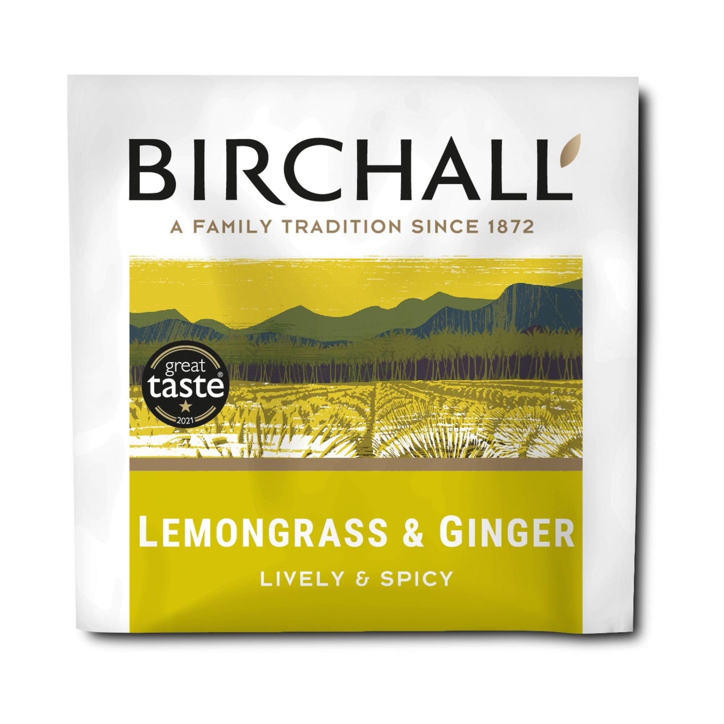 Birchall Lemongrass & Ginger – 25 Enveloped Tea Bags