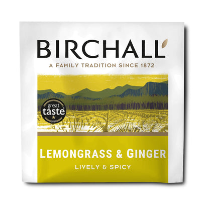 Birchall Lemongrass & Ginger – 25 Enveloped Tea Bags