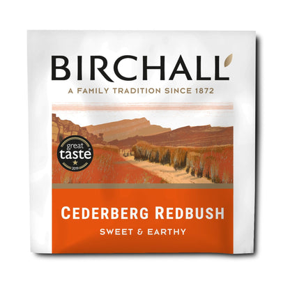 Birchall Redbush – Enveloped Rooibos Tea Bags - 25 Pack