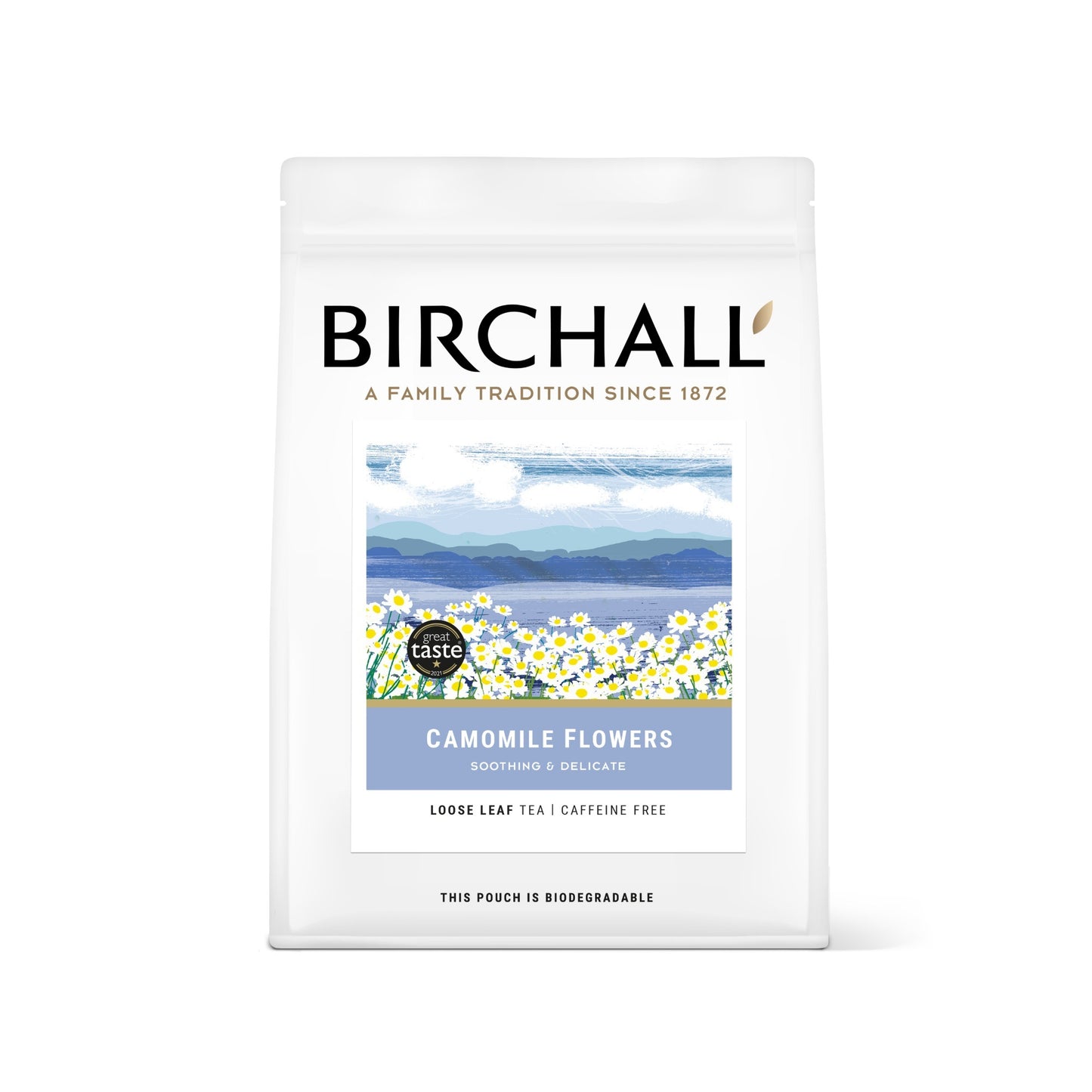 Birchall Camomile Flowers Herbal Tea – 75g Loose Leaf