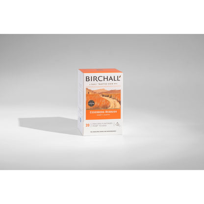 Birchall Cederberg Redbush 20 Enveloped Plant-Based Prism Tea Bags