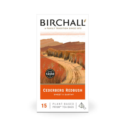 Birchall Cederberg Redbush Plant-Based Prism Tea Bags - 15 Pack