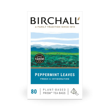 Birchall Peppermint Leaves Prism Tea Bags