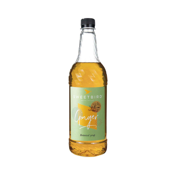 NEW - Sweetbird Botanical Ginger Syrup - 1 Litre Bottle