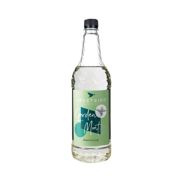 NEW - Sweetbird Botanical Garden Mint Syrup - 1 Litre Bottle