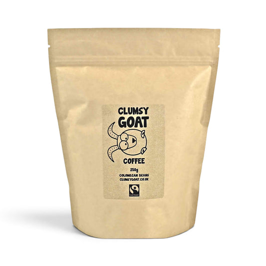 Clumsy Goat Fairtrade Colombian Coffee Beans - 100% Arabica