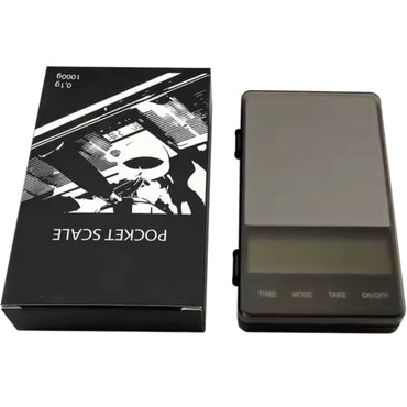 Pocket Scales With Brew Timer For Coffee Brewing & Espresso - 1000g x 0.1g