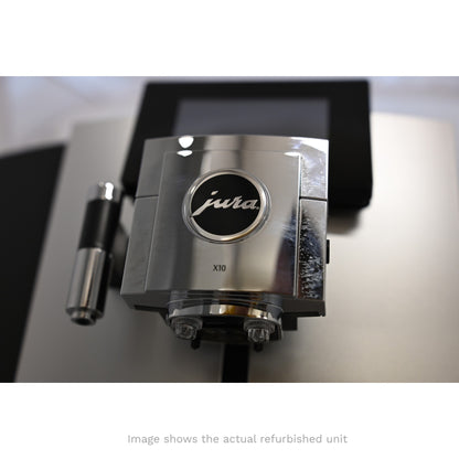 Jura JX10 Bean to Cup Coffee Machine + 2.5L Milk Cooler - 100 CPD (Refurbished)