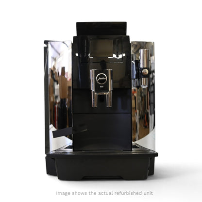 Jura WE8 Bean to Cup Coffee Machine + 1L Milk Cooler - 40 CPD (Refurbished)