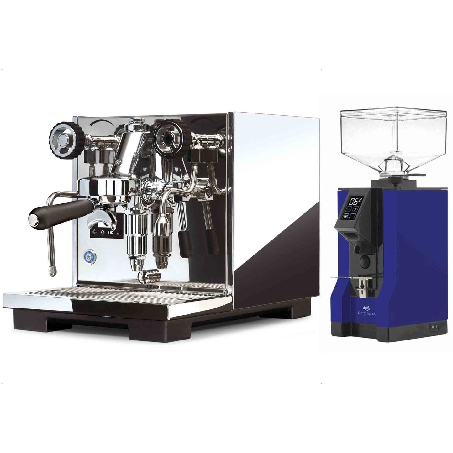 Eureka Espresso Machine & Mignon Specialita Grinder Package