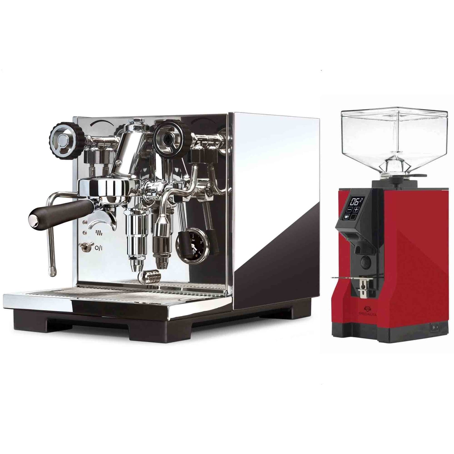 Eureka Espresso Machine & Mignon Specialita Grinder Package