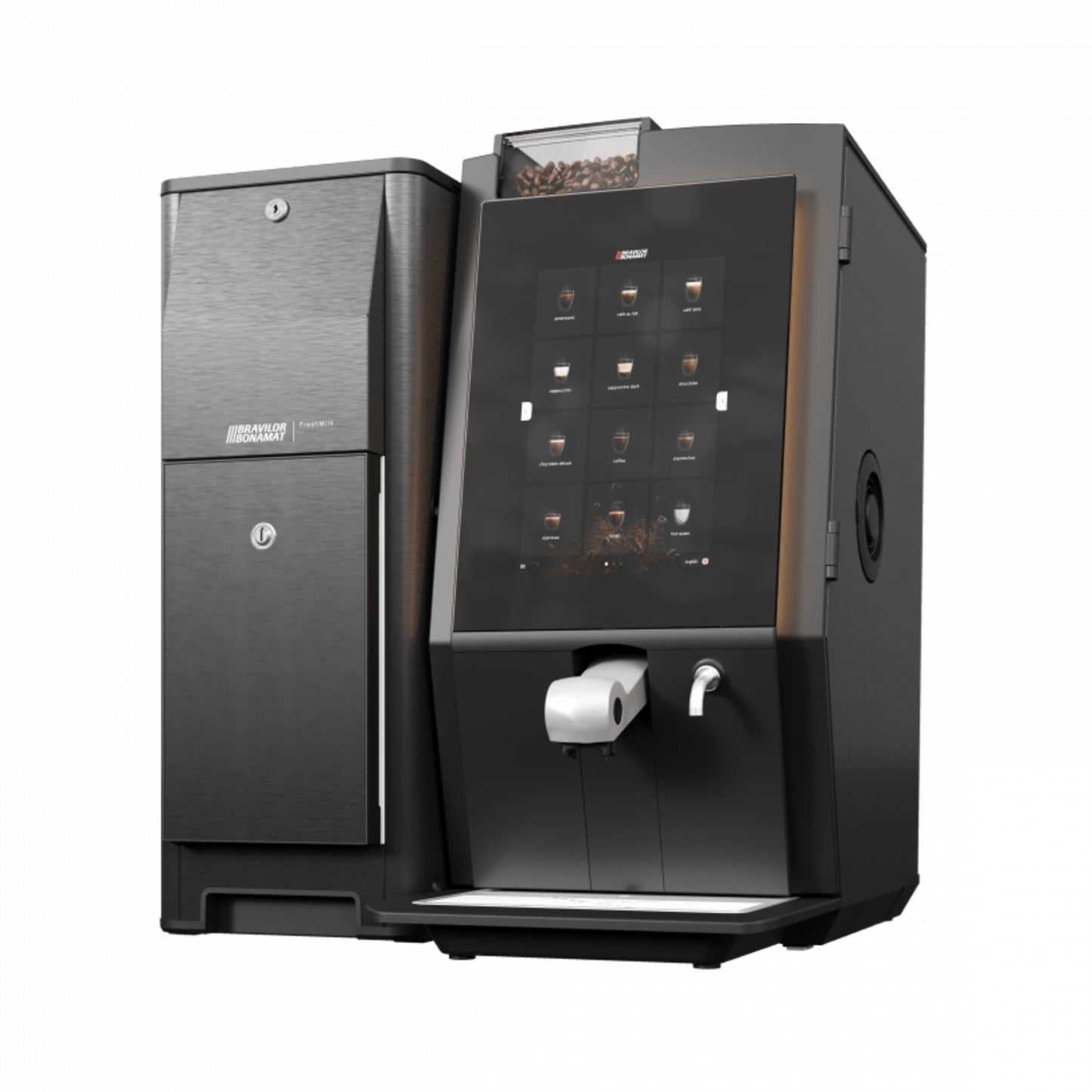 Bravilor Esprecious 21L FreshMilk Bean to Cup Machine - 120 Cups Per Day