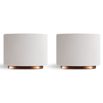 Fellow Monty Espresso Cup Set [Matte White] 3oz – Double Wall Ceramic