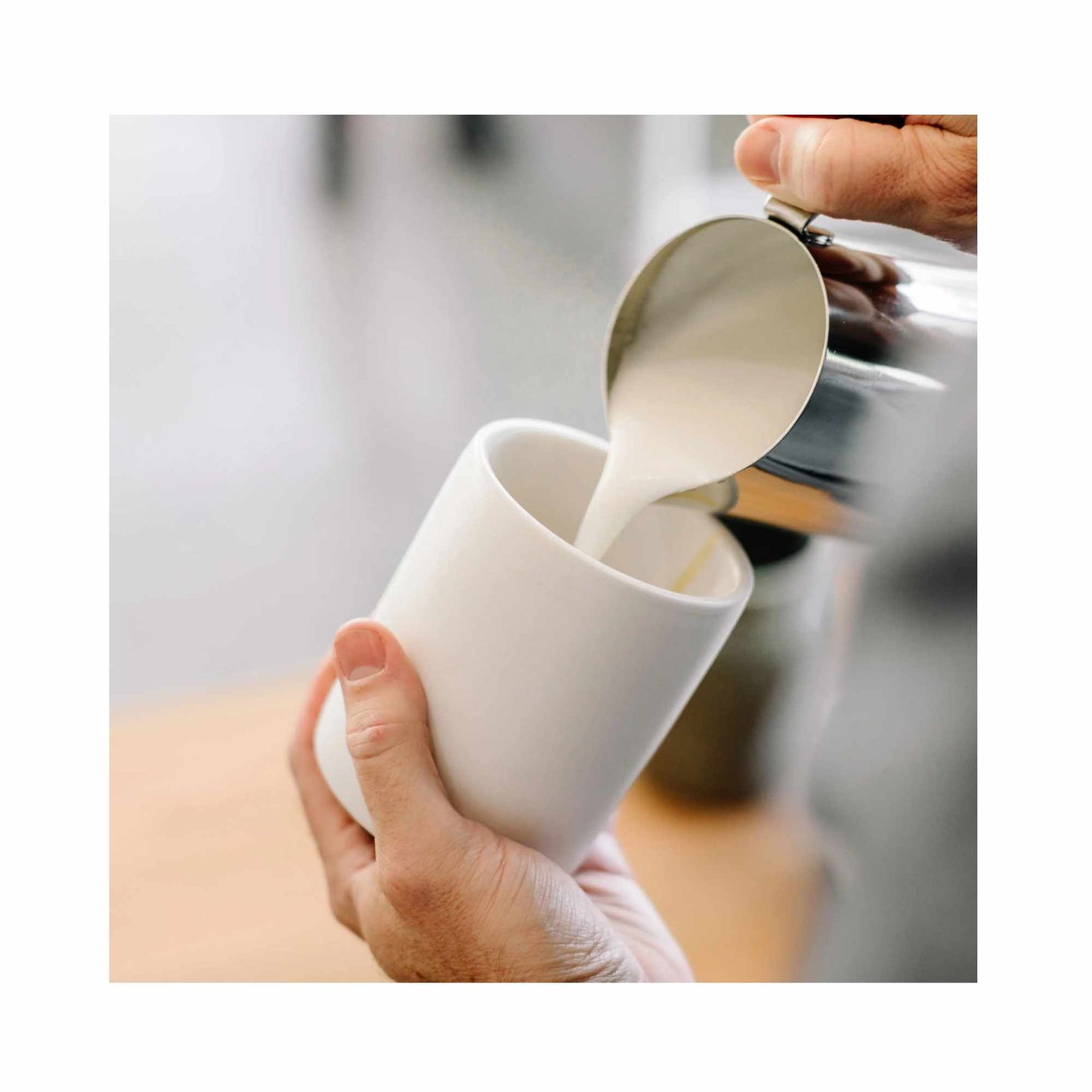 Fellow Monty Latte Cup [Matte White] – Double Wall Ceramic