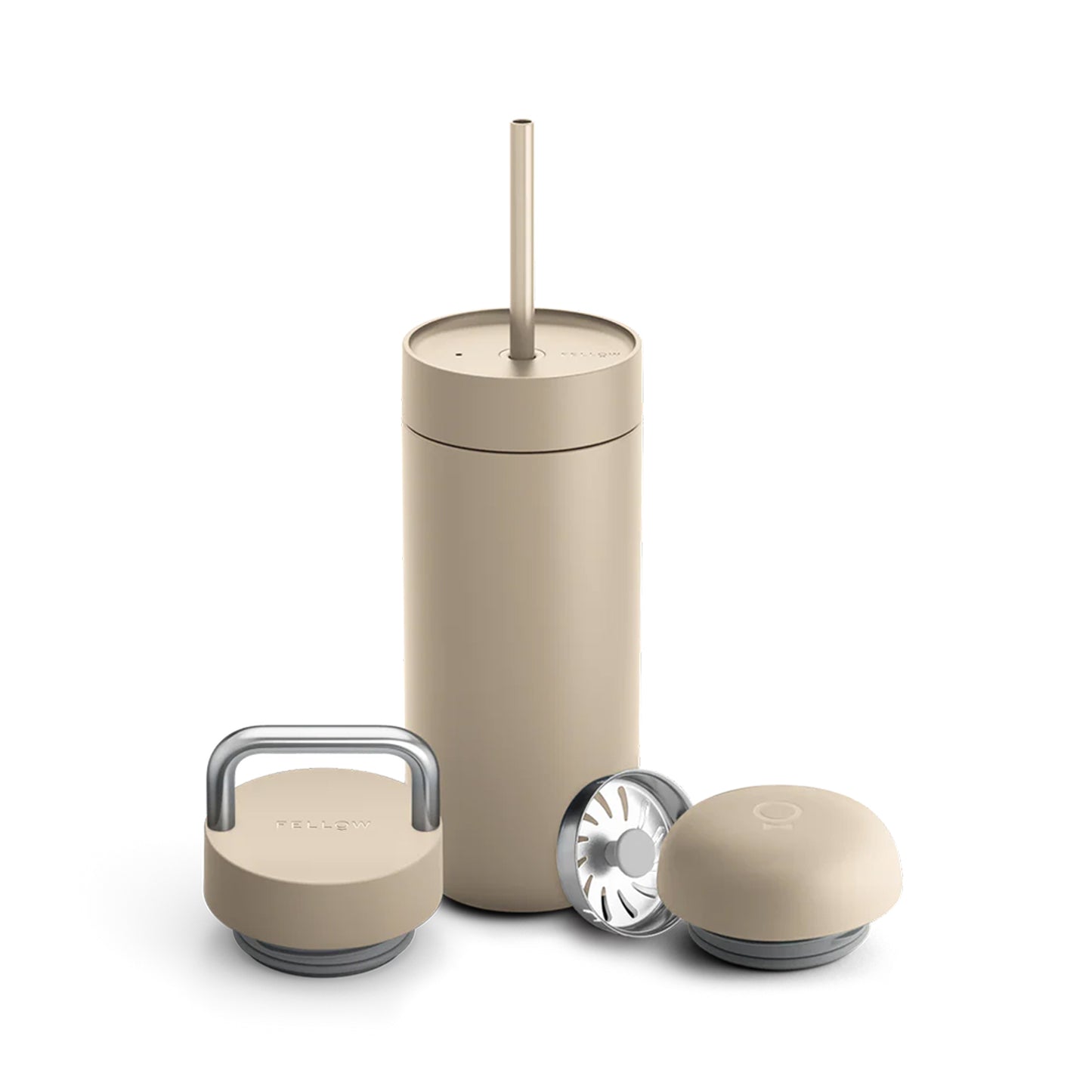 Fellow Carter 3-in-1 Sip System V2 – Spill-Proof Lids for Coffee & Cold Drinks